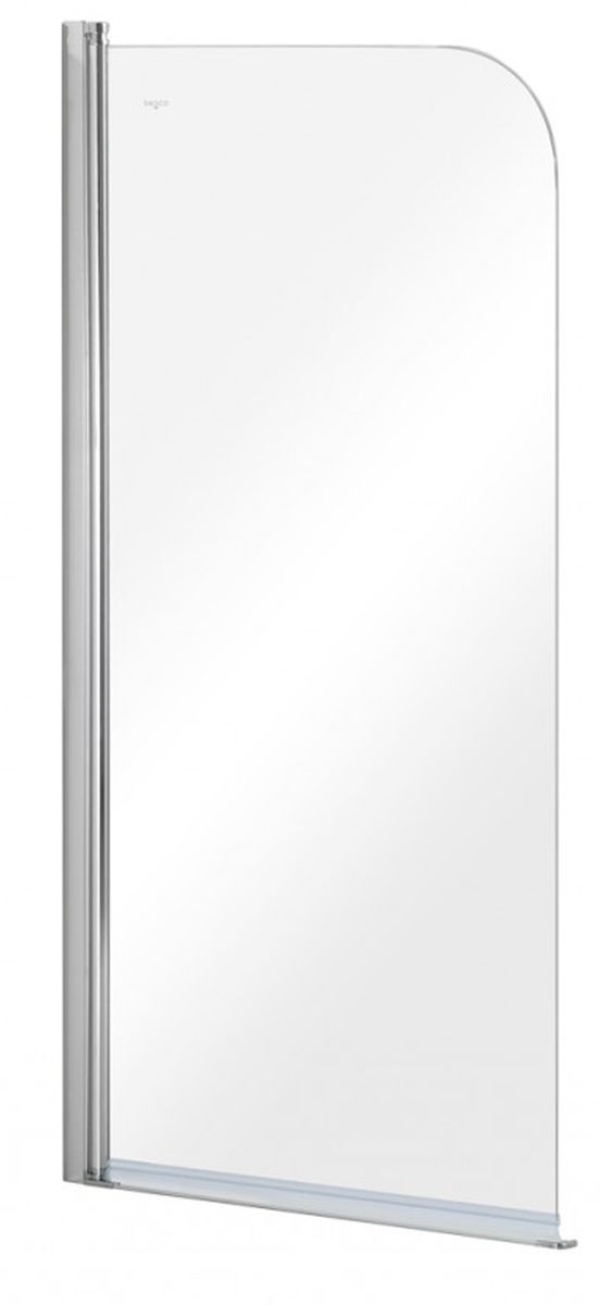 Besco Prime zuhanyparaván 70 cm egyrészes króm fényes/átlátszó üveg PNP-1S