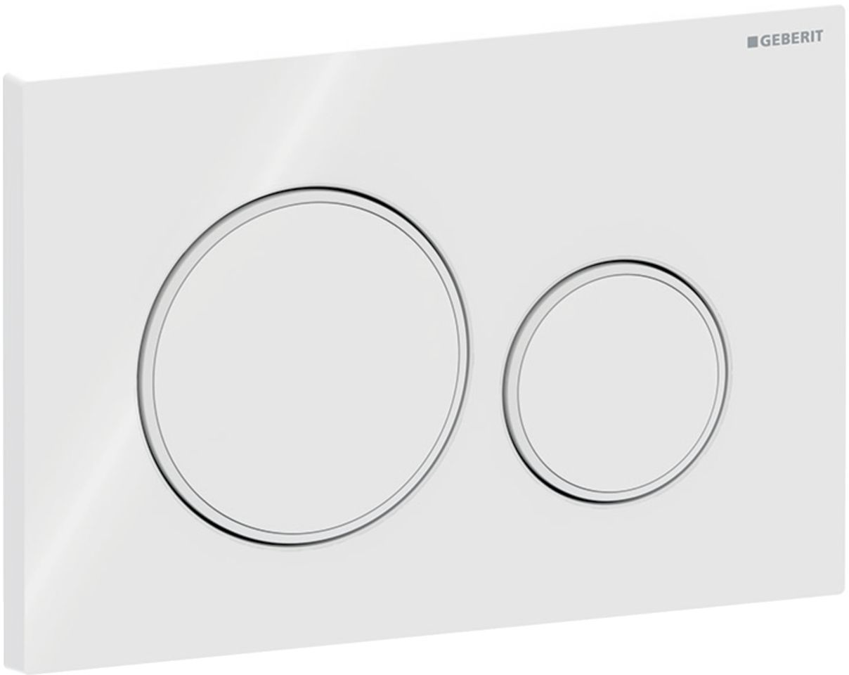 Geberit Sigma öblítő gomb WC-hez fehér 115.882.01.1