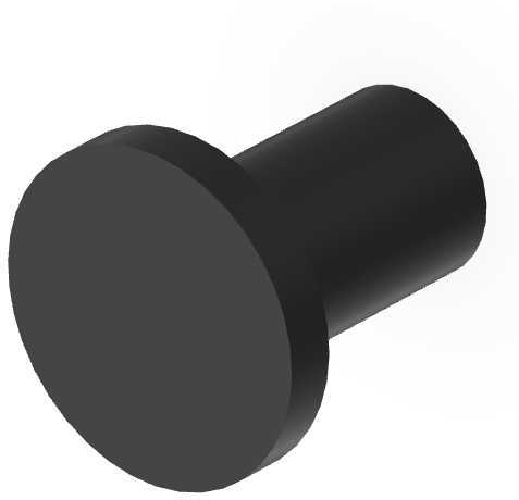 Zucchetti Pan törölközőtartó fekete ZAC650.N6