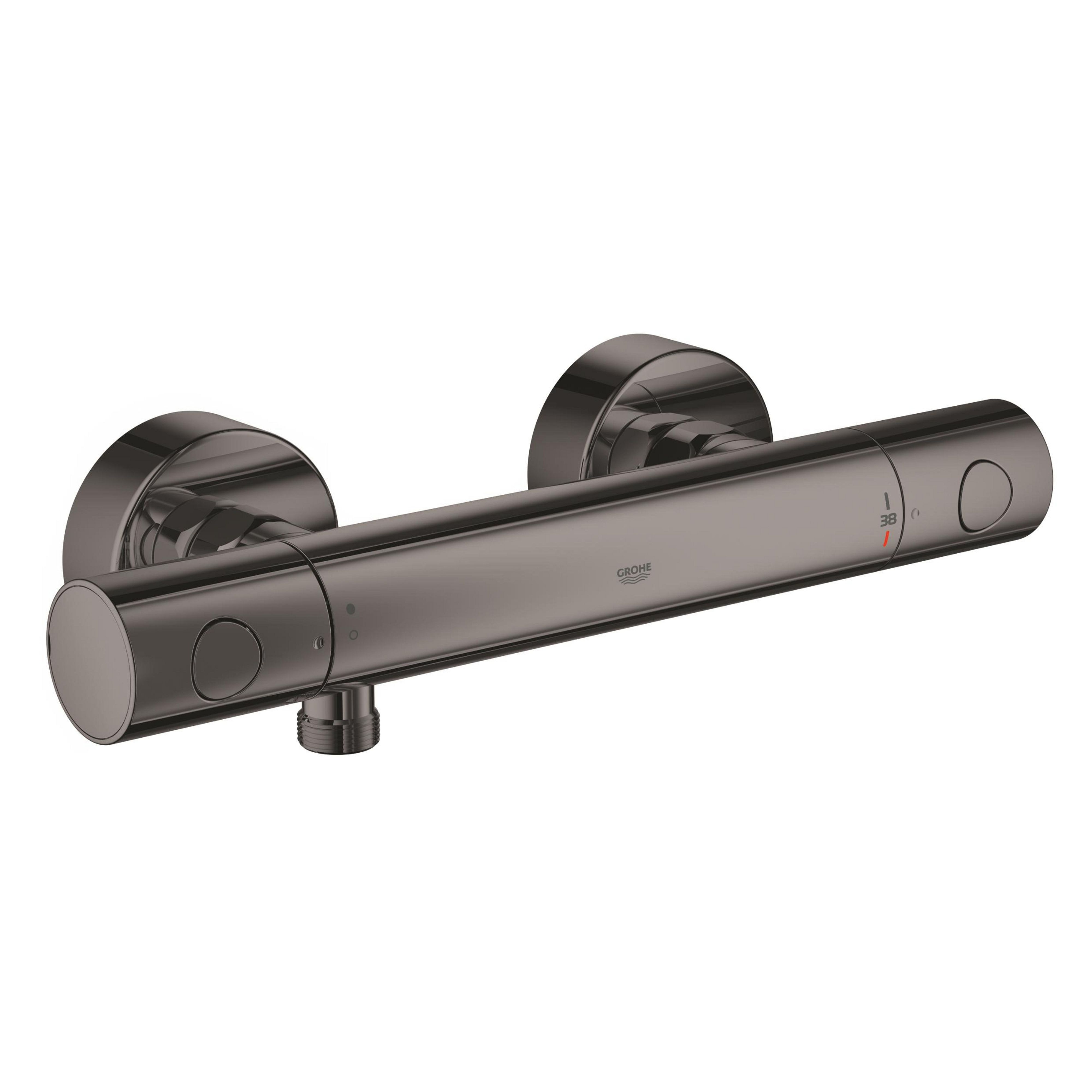 Grohe Grohtherm 1000 Cosmopolitan M zuhanycsaptelep fal z termosztáttal fekete 34065A02