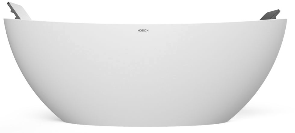 Hoesch Namur térben álló kád 150x70 cm ovális fehér 4405.010305