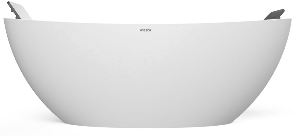 Hoesch Namur térben álló kád 180x80 cm ovális fehér 4401.010305
