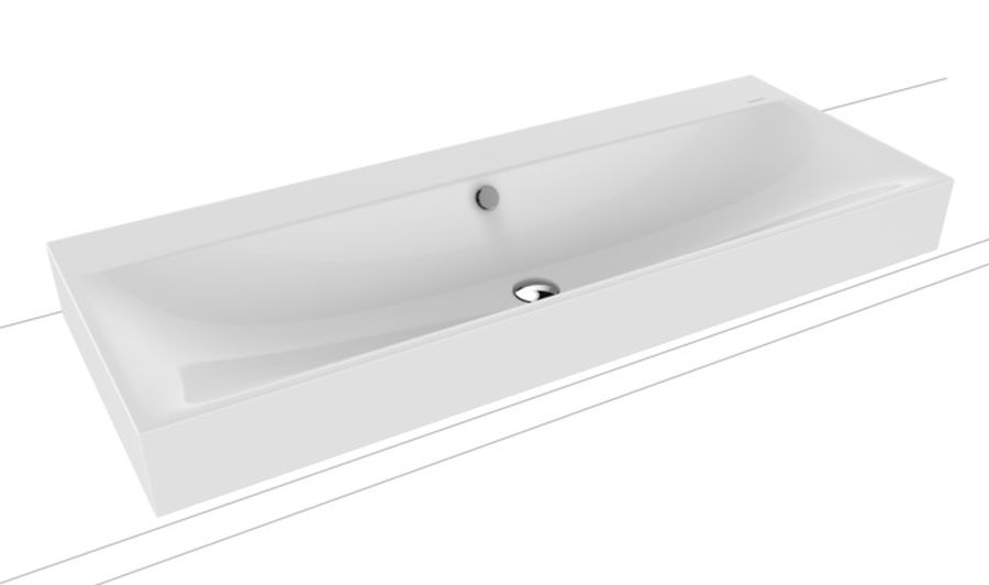 Kaldewei Silenio mosdótál 90x46 cm négyszögletes mosdótálak fehér 904206003001