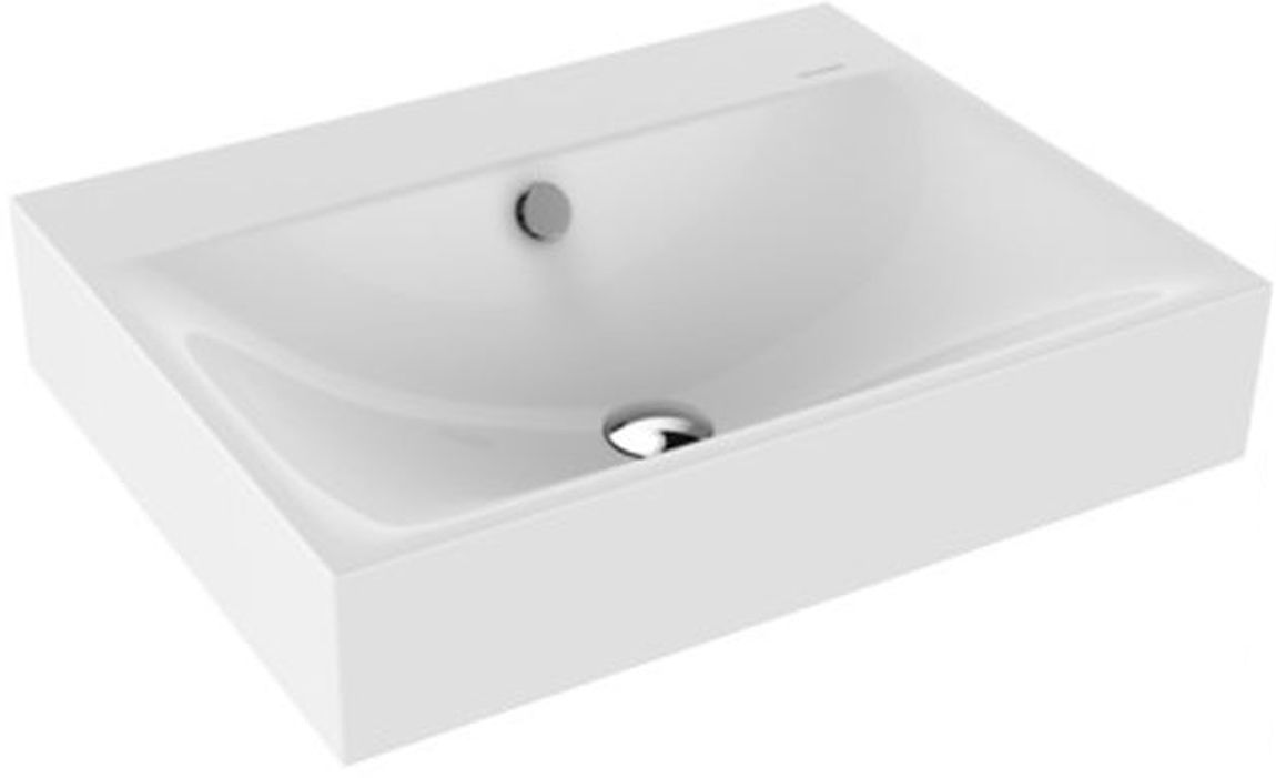 Kaldewei Silenio mosdótál 60x46 cm négyszögletes klasszikus fehér 904306003001