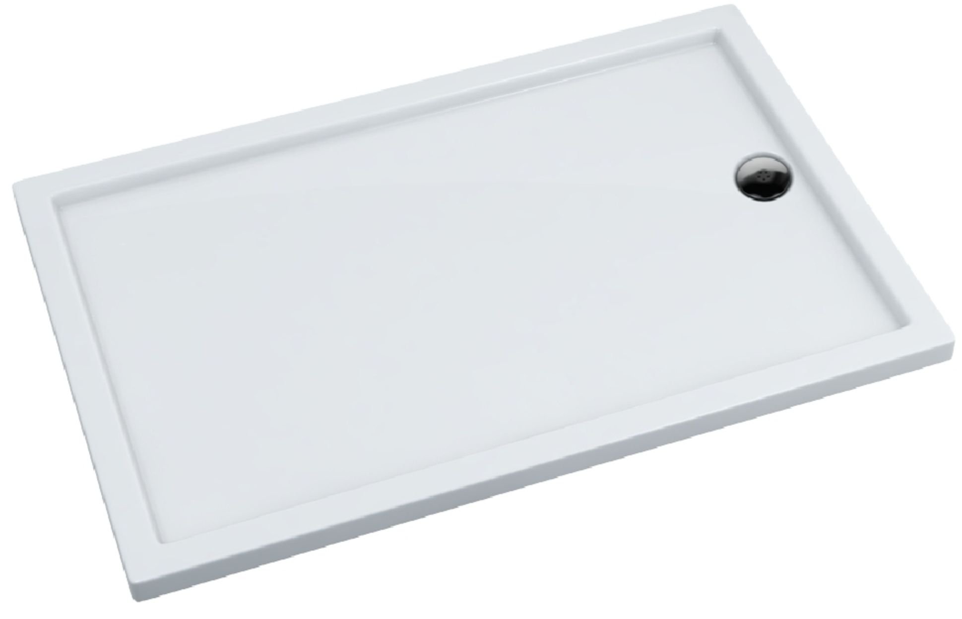 Schedpol Corrina New téglalap alakú zuhanytálca 110x80 cm fehér 3.4937