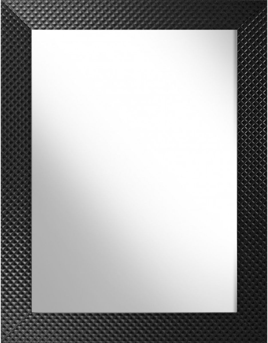 Ars Longa Piko tükör 133x73 cm négyszögletes fekete PIKO60120-C
