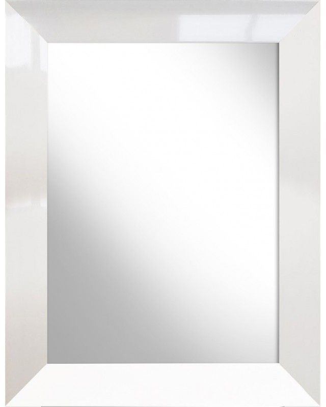 Ars Longa Milano tükör 64.4x84.4 cm négyszögletes fehér MILANO5070-B