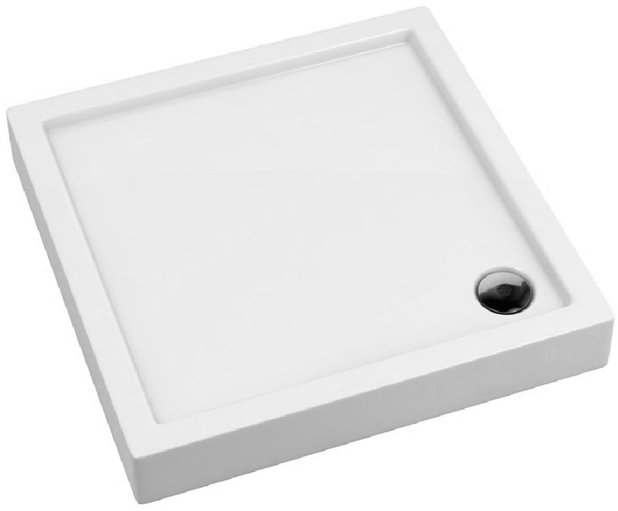 Schedpol Competia négyzet alakú zuhanytálca 90x90 cm fehér 3.0161