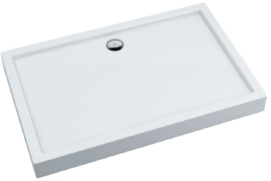 Schedpol Competia téglalap alakú zuhanytálca 90x80 cm fehér 3.0183