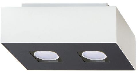 Sollux Lighting Mono mennyezeti lámpa 2x40 W fehér-fekete SL.0067