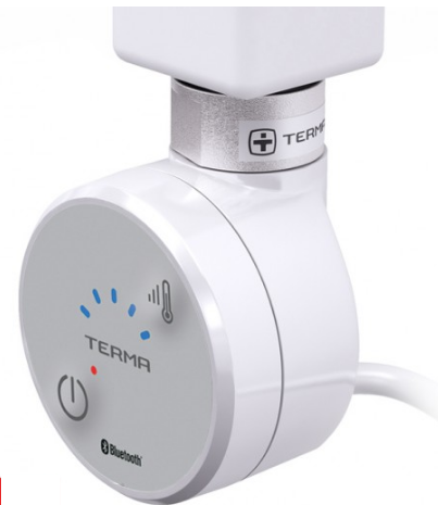 Terma Moa Blue elektromos fűtőpatron 800 W fehér WEMOB08T916M