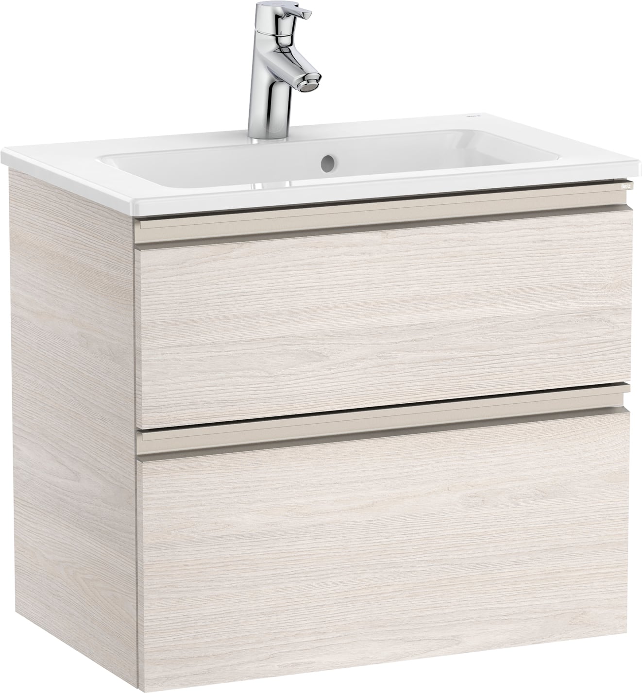 Roca Gap-N Compacto mosdó szekrénnyel 60.5 cm kőris A851495434