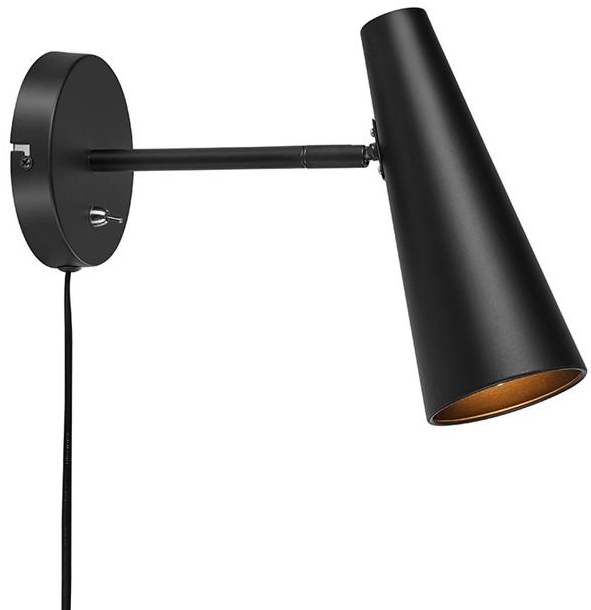 Markslöjd Peak oldalfali lámpa 1x40 W fekete 107898