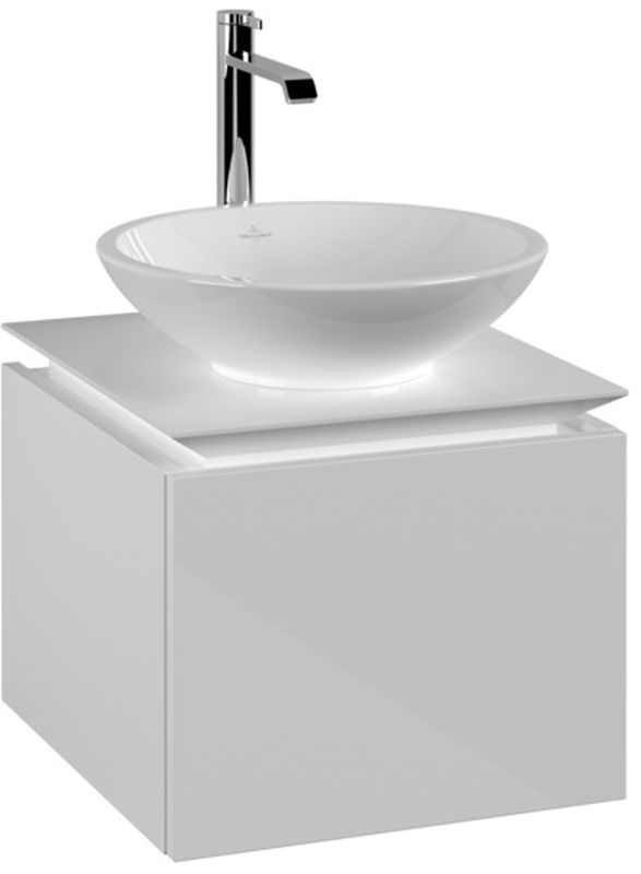 Villeroy & Boch Legato szekrény 45x50x38 cm Függesztett, mosdó alatti fehér B56500DH