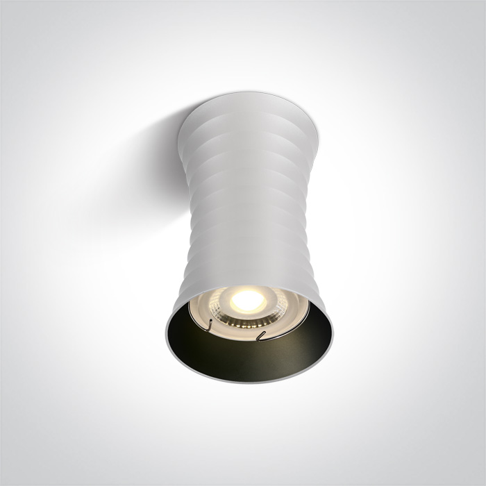 One Light Milas mennyezeti lámpa 1x10 W fehér 12105L/W