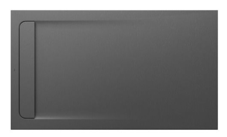 Roca Aquos téglalap alakú zuhanytálca szifonnal 160x90 cm szürke AP60164038401200