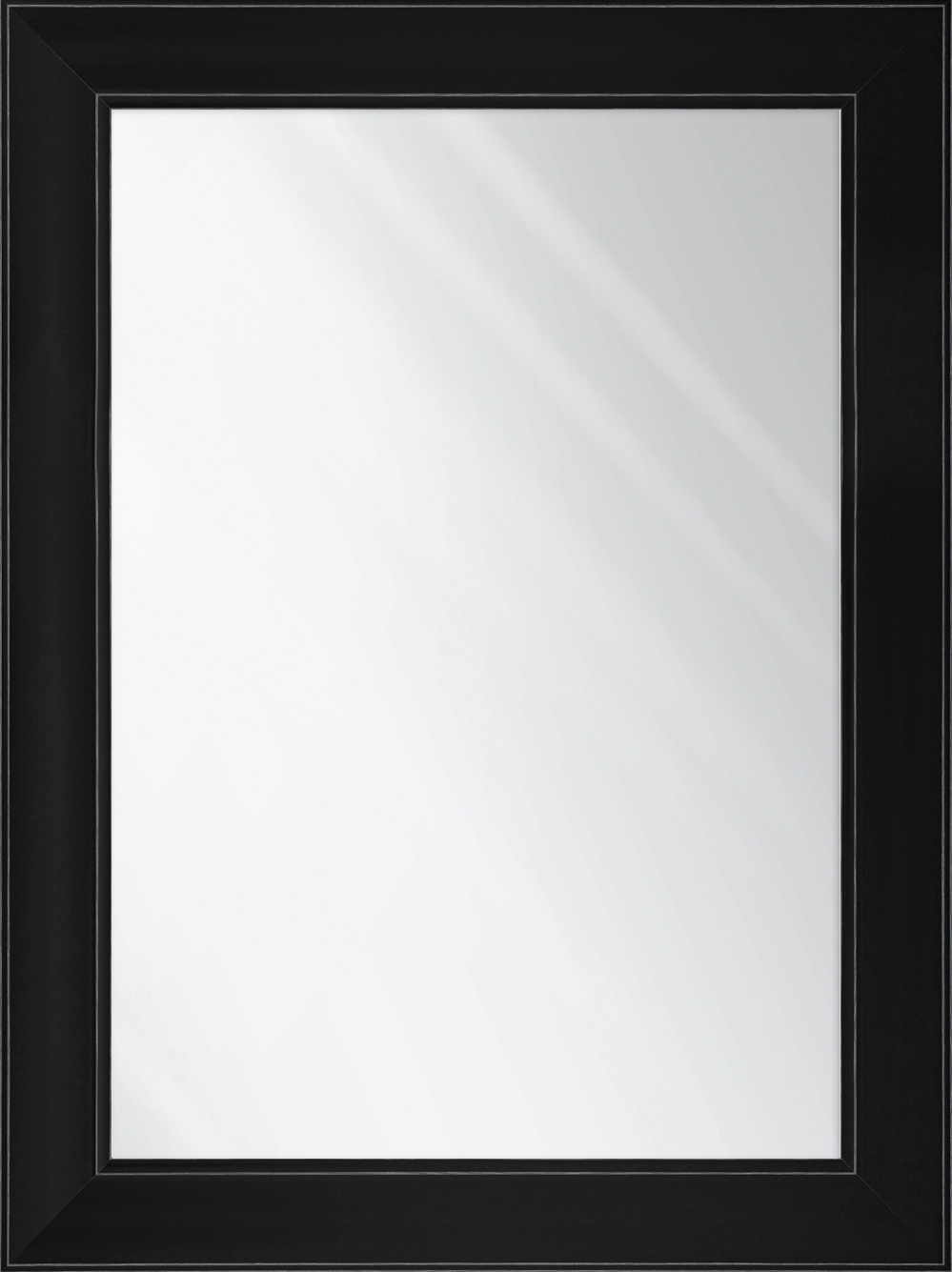 Ars Longa Provance tükör 73x133 cm négyszögletes fekete PROVANCE60120-C