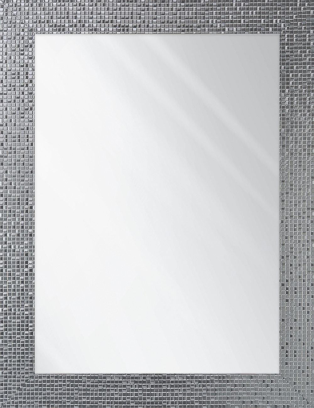 Ars Longa Valencia tükör 62.2x112.2 cm négyszögletes ezüst VALENCIA50100-SR