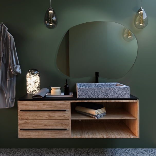 Smartwoods Stain tükör 80x57 cm 5903003187851