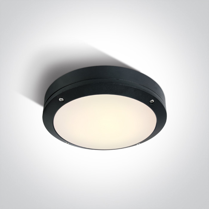 One Light Akteo kültéri mennyezet 1x10 W fehér-fekete 67442/B/W