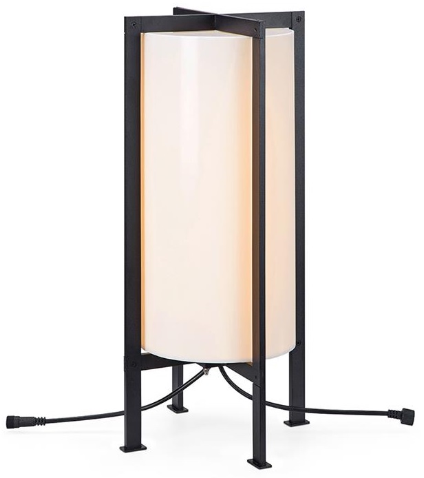 Markslöjd Garden 24 kültéri állólámpa 1x6 W fehér-fekete 107987