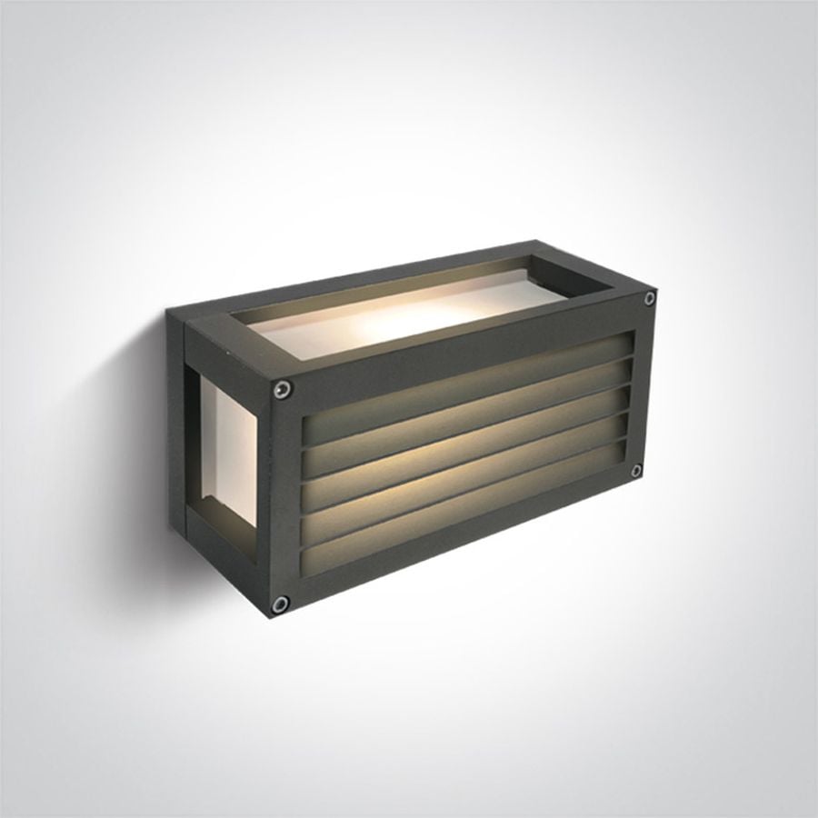 One Light kültéri fali lámpa 1x15 W antracit 67420A/AN