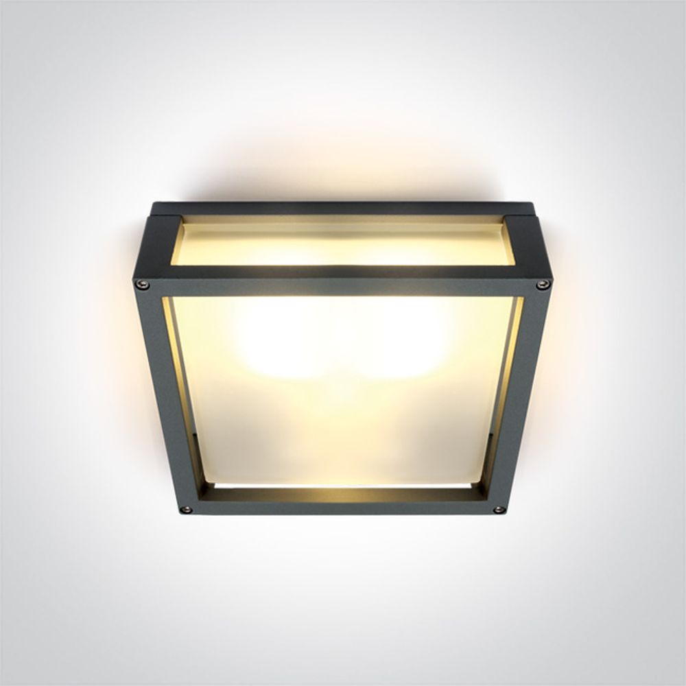 One Light kültéri fali lámpa 2x12 W antracit 67420B/AN
