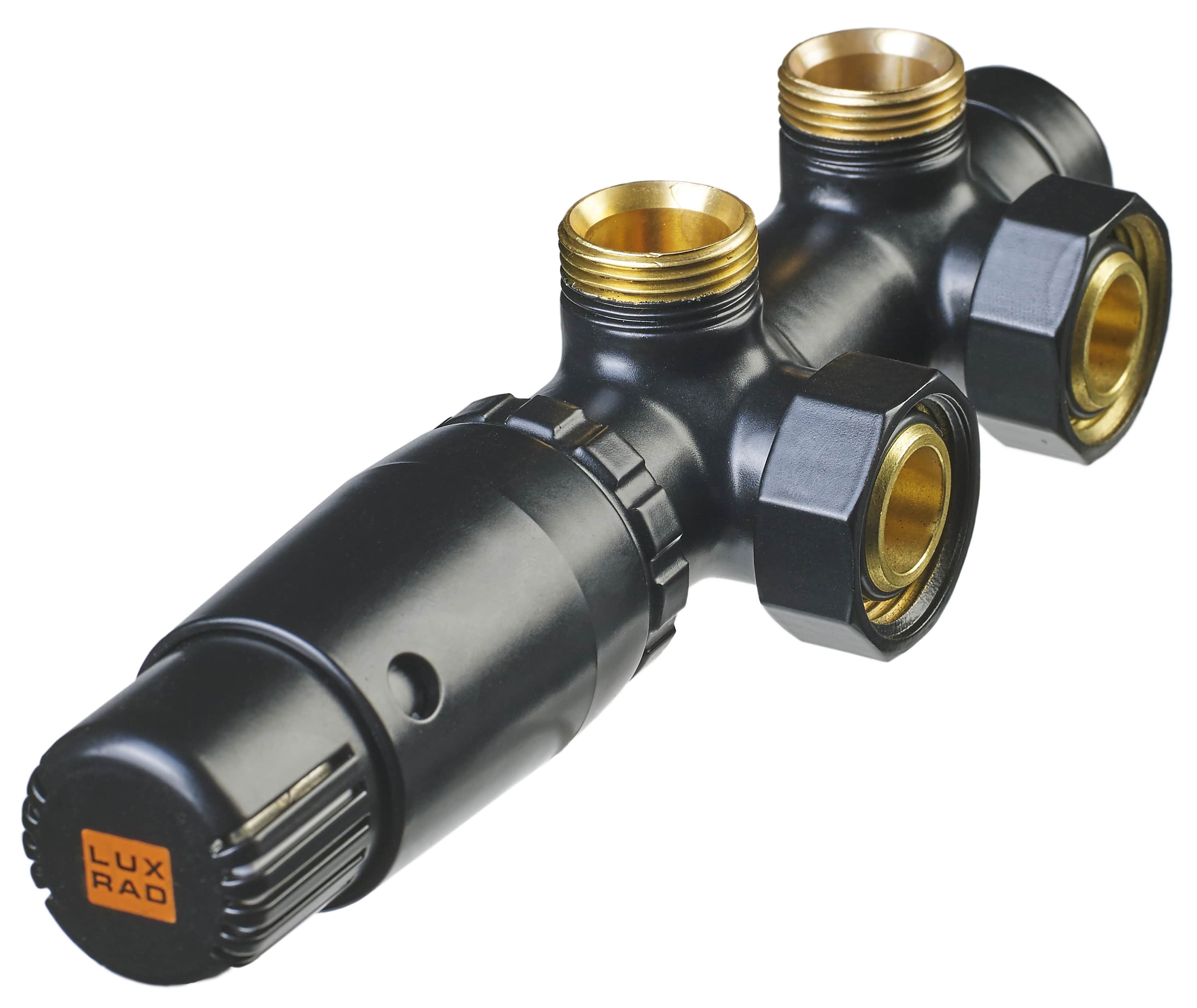 Luxrad Duo termosztatikus készlet fekete DKL9005MAT