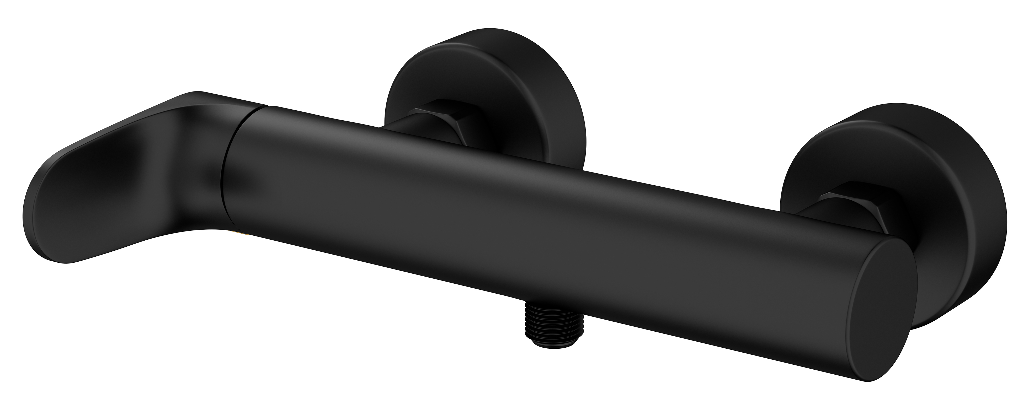 Cersanit Inverto zuhanycsaptelep fal fekete-arany S951-290