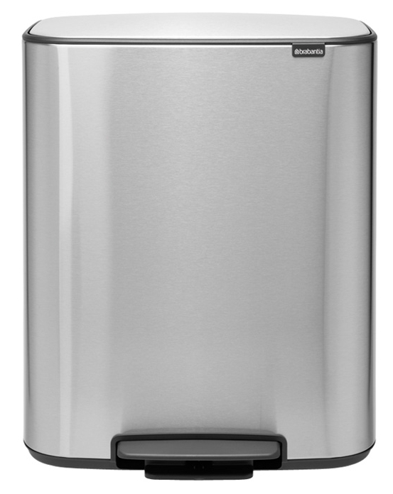 Brabantia Bo hulladéktartály 60 l acél 211461