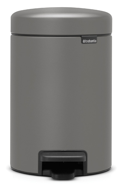 Brabantia NewIcon szemeteskosár 3 l szürke 126260