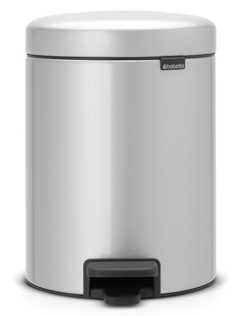 Brabantia NewIcon szemeteskosár 5 l szürke 112904