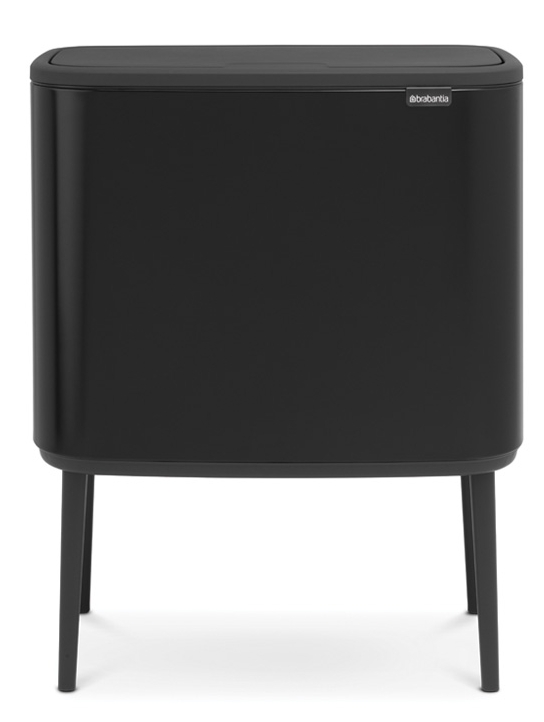 Brabantia Bo hulladéktartály 33 l fekete 316067