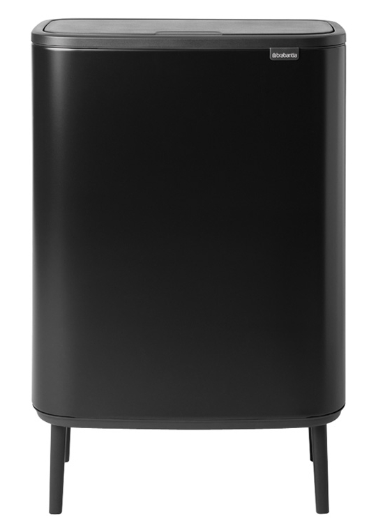 Brabantia Bo hulladéktartály 60 l fekete 130625