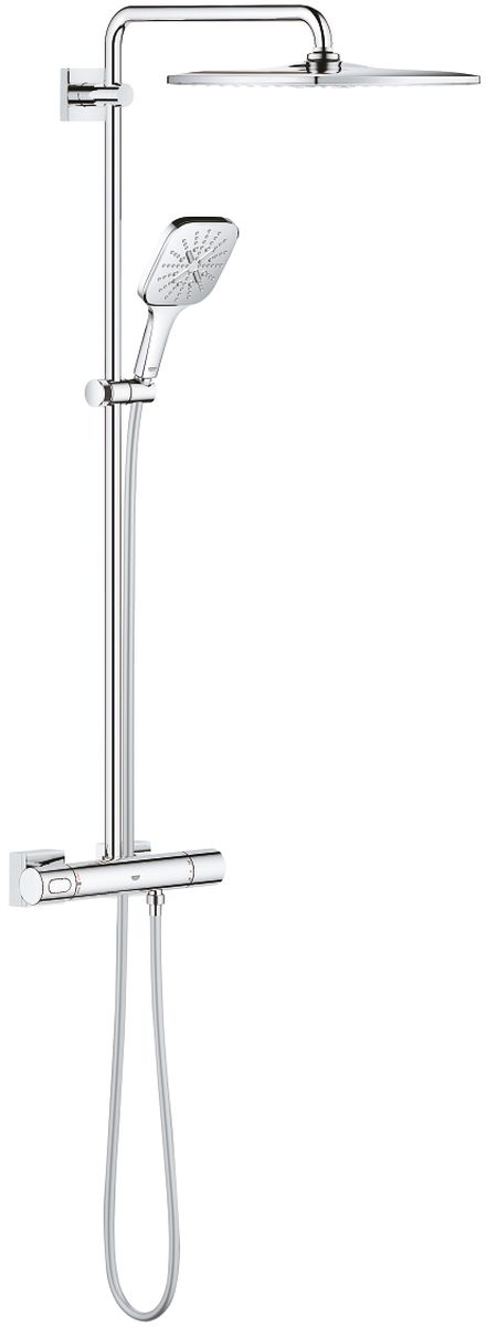 Grohe Rainshower zuhany készlet fal termosztáttal StarLight Chrome 26652000