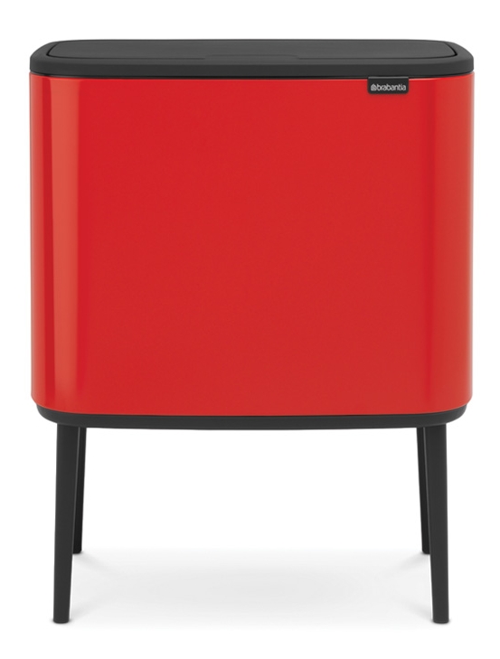 Brabantia Bo hulladéktartály 34 l piros 316104