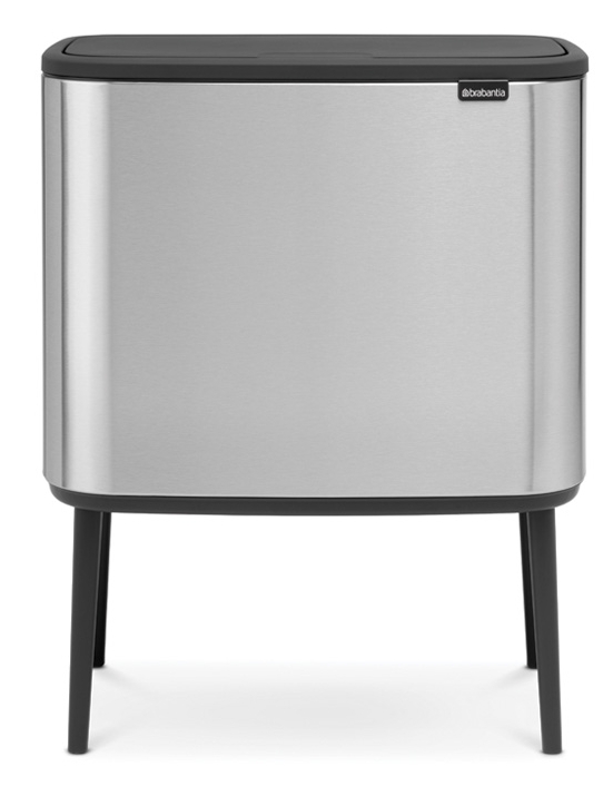 Brabantia Bo hulladéktartály 33 l acél 316081