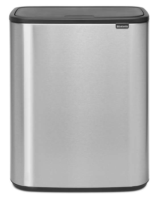 Brabantia Bo hulladéktartály 60 l acél 223082