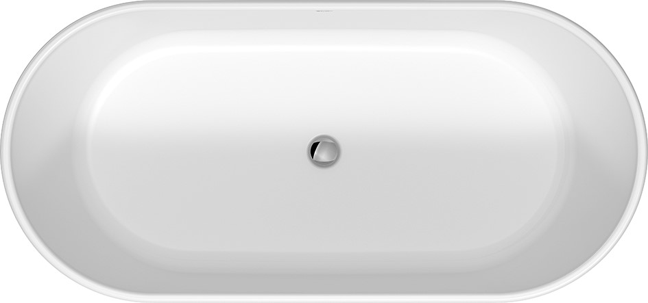 Duravit D-Neo térben álló kád 160x75 cm ovális fehér 700486000000000