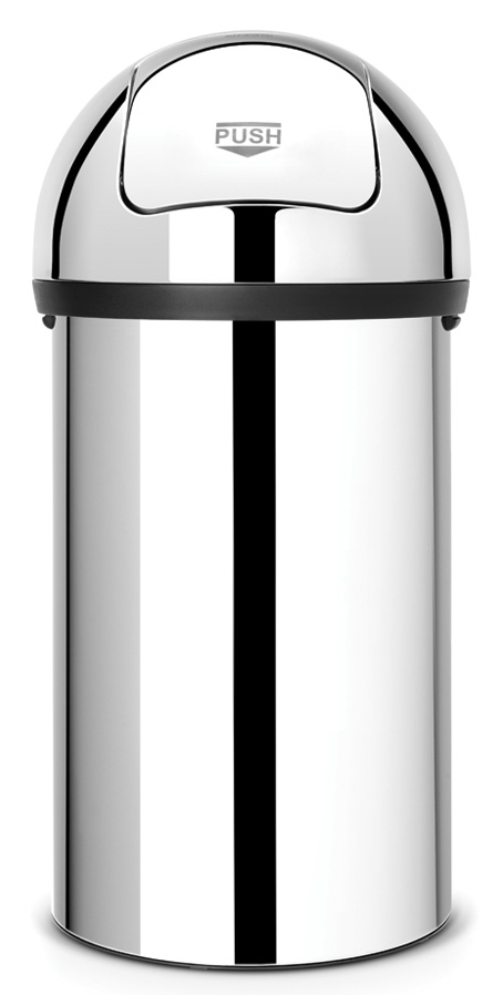 Brabantia Push Bin hulladéktartály 60 l acél 402623