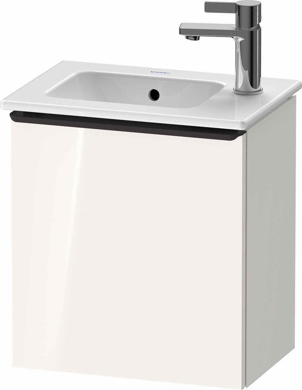 Duravit D-Neo szekrény 41x27.4x44 cm Függesztett, mosdó alatti fehér DE4259R2222