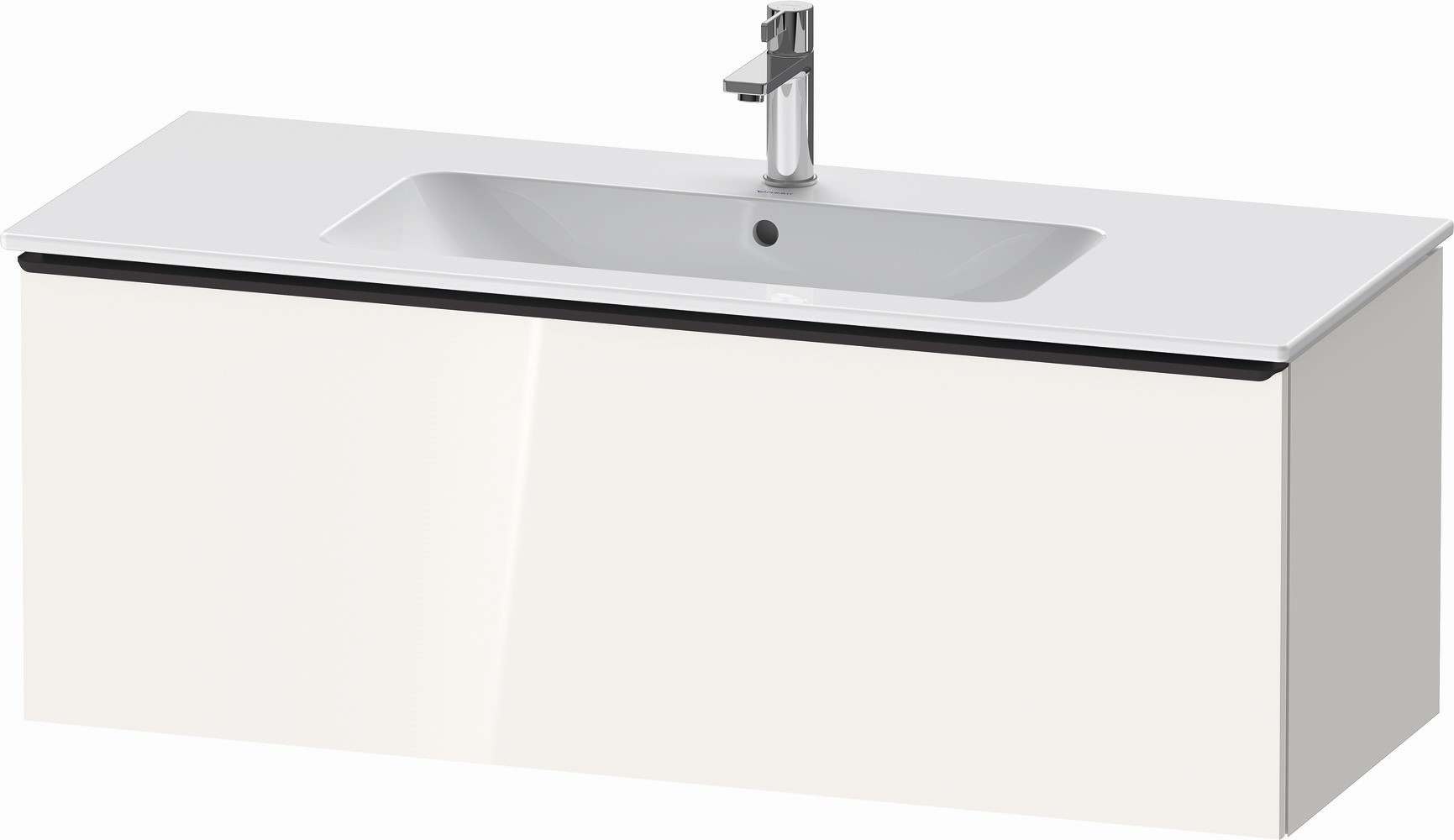 Duravit D-Neo szekrény 121x46.2x44 cm Függesztett, mosdó alatti fehér DE426402222