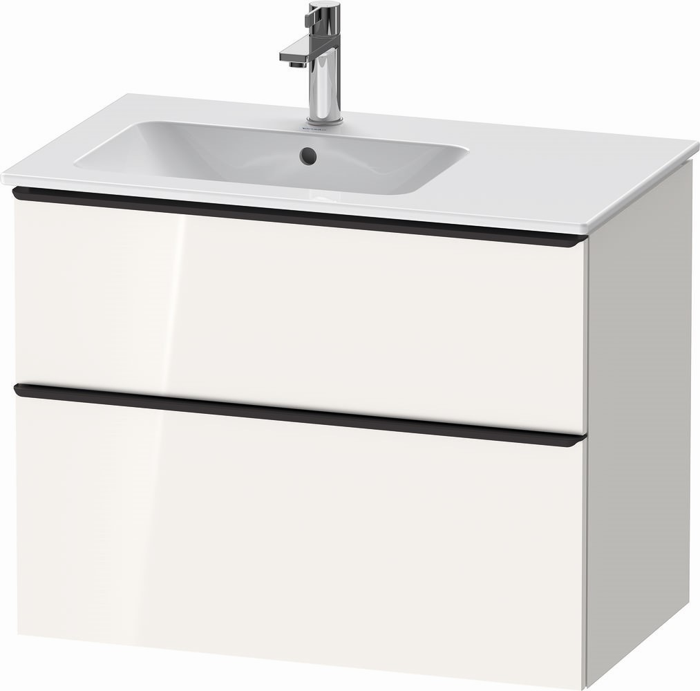 Duravit D-Neo szekrény 81x46.2x62.5 cm Függesztett, mosdó alatti fehér DE436602222