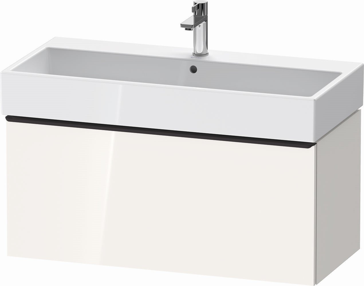 Duravit D-Neo szekrény 98.4x44.2x44 cm Függesztett, mosdó alatti fehér DE427402222