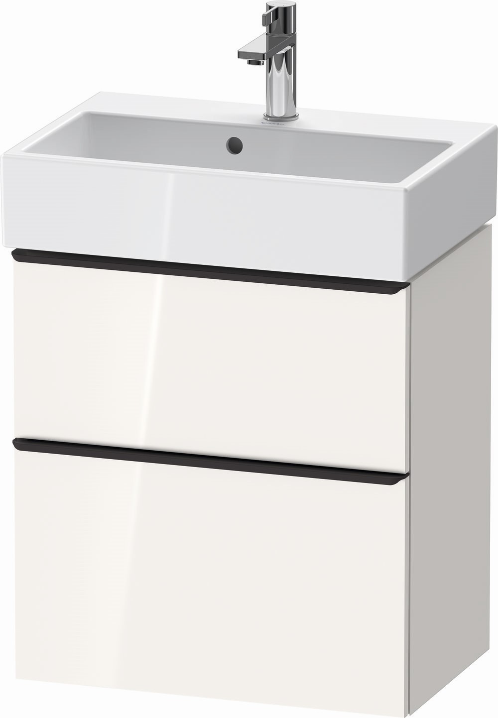 Duravit D-Neo szekrény 58.4x37.2x62.5 cm Függesztett, mosdó alatti fehér DE432902222
