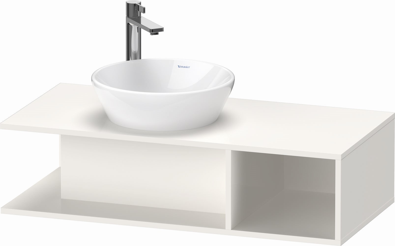 Duravit D-Neo szekrény 100x48x26 cm Függesztett, mosdó alatti fehér DE491902222