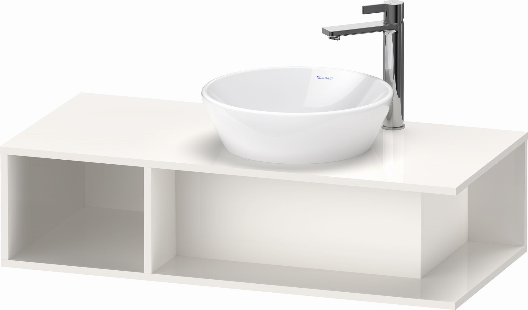 Duravit D-Neo szekrény 100x48x26 cm Függesztett, mosdó alatti fehér DE493902222