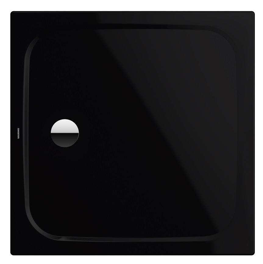 Kaldewei Cayonoplan négyzet alakú zuhanytálca 90x90 cm fekete 361447983701