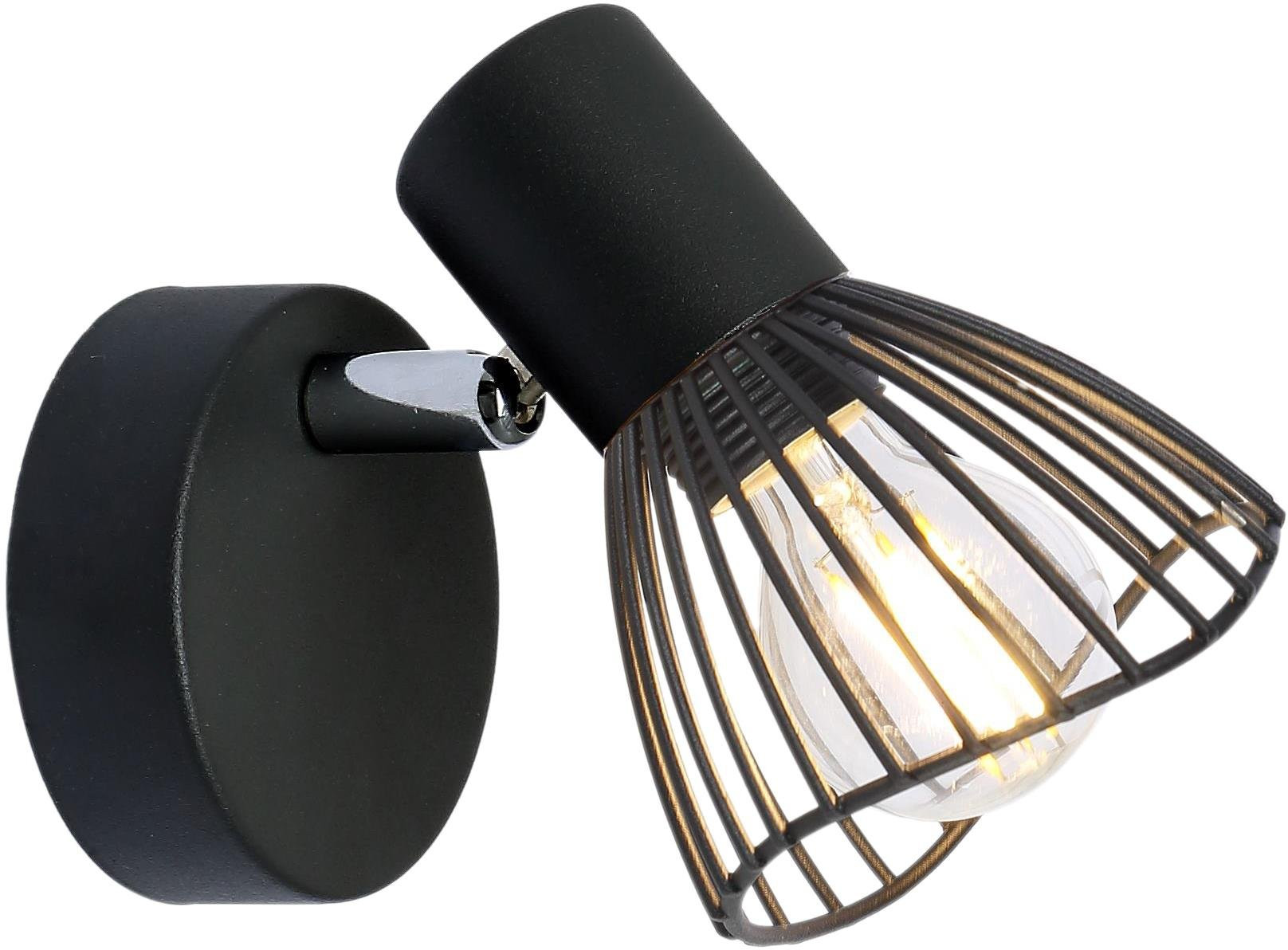 Candellux Fly oldalfali lámpa 1x40 W fekete 91-61881