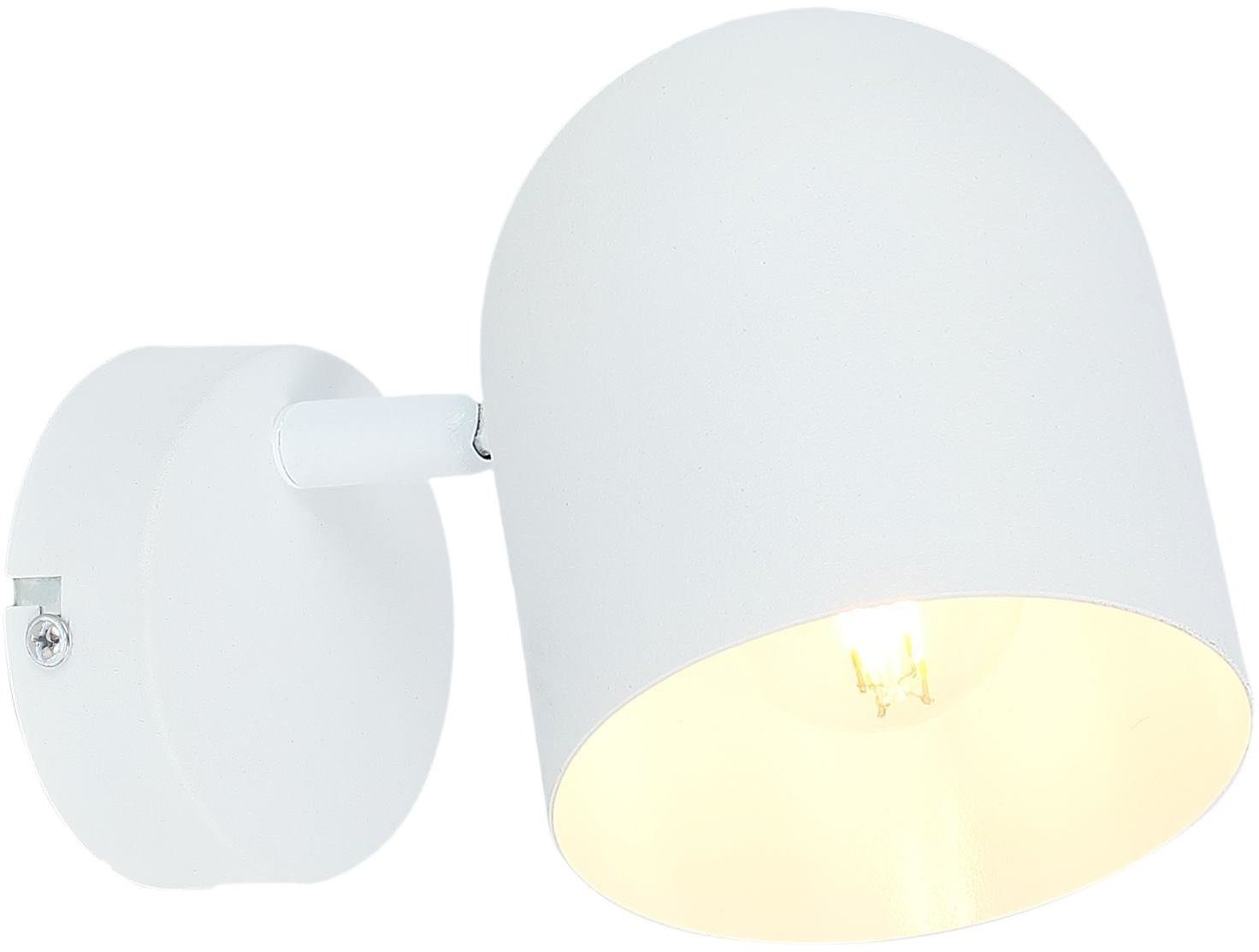 Candellux Azuro oldalfali lámpa 1x40 W fehér 91-63243